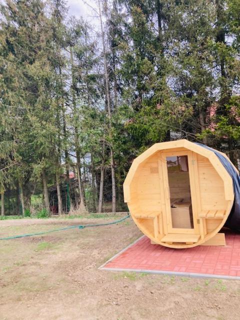 Mikołajki Kalinowy Sad Domki Z Jacuzzi I Sauna מראה חיצוני תמונה