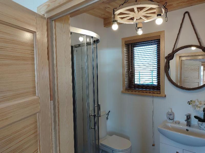 Mikołajki Kalinowy Sad Domki Z Jacuzzi I Sauna מראה חיצוני תמונה
